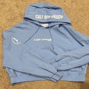 Call Her Daddy Blue Hoodie